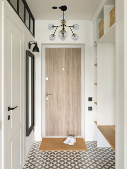 Люстра потолочная Lanbos, 8 ламп Е27, 480 Вт, до 35 кв м, черная с золотом