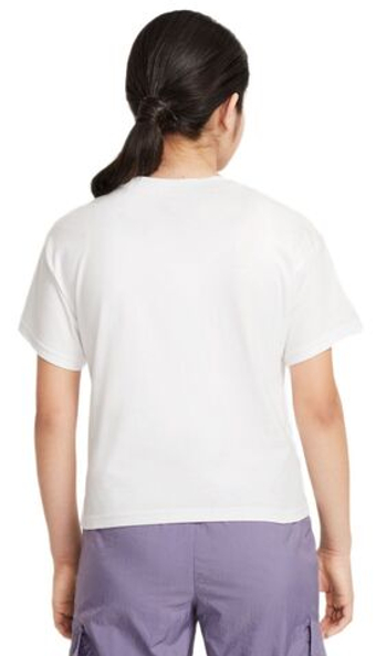 Футболка для мальчика теннисная Nike Kids Sportswear Essential - white