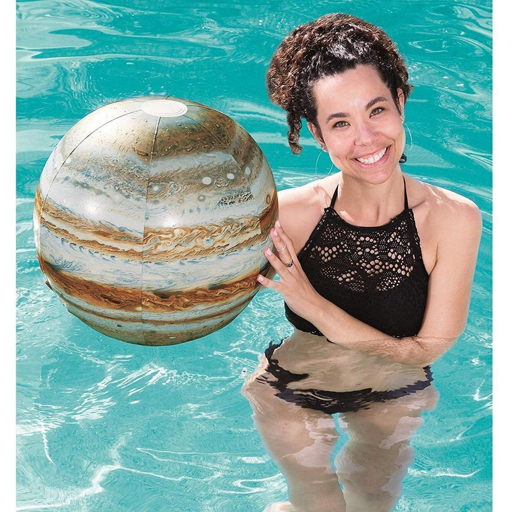 Мяч надувной, 61 см, с подсветкой, Bestway, Юпитер, 31043