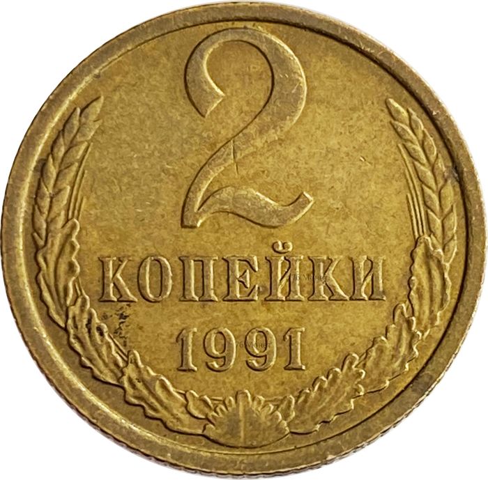 2 копейки 1991 М