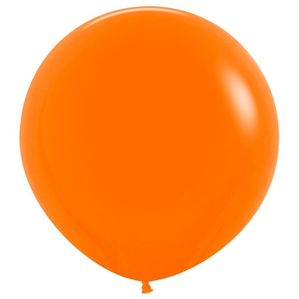 Воздушный шар Sempertex, цвет 061, пастель оранжевый, 1 шт. размер 24&quot;