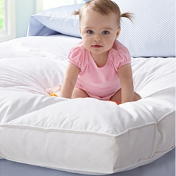 Перина пуховая 15 см 160x200 климат-контроль Dorbena