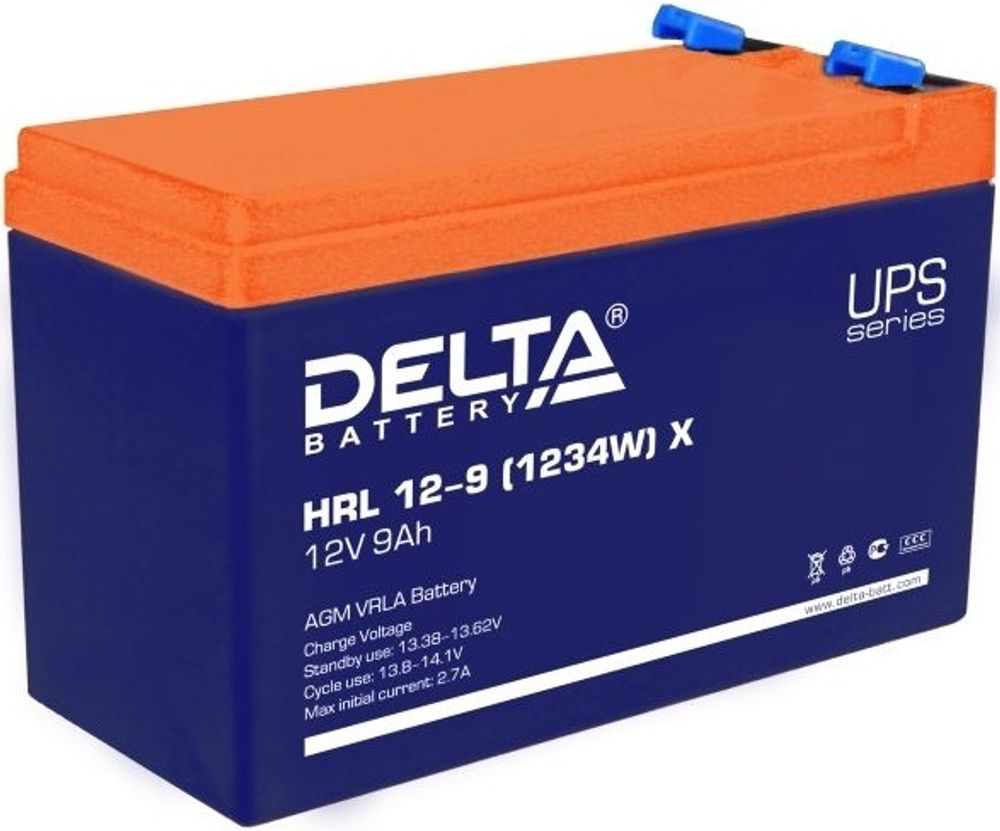 DELTA HRL 12-9 X аккумулятор