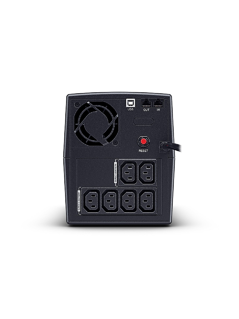 ИБП CyberPower UT2200EIG {Line-Interactive, Tower, 2200VA/1320W USB/RJ11/45/USB charger A/C (6 IEC С13) NEW, 12В/9 Ач х 2}