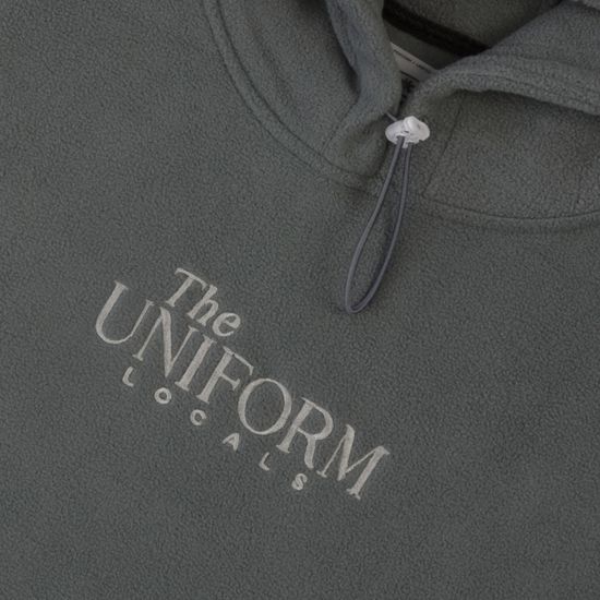 Худи UNIFORM Fleece Locals тёмно-серый