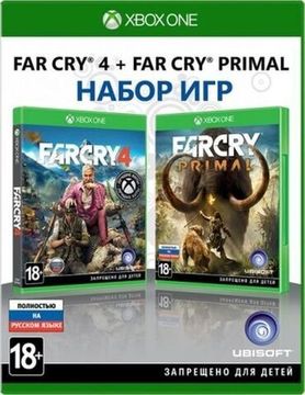 Xbox One/Series X Far Cry 4 + Far Cry Primal Double Pack Б/У (Полностью на русском языке)