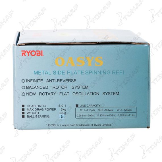 Катушка Oasys 4000 Ryobi