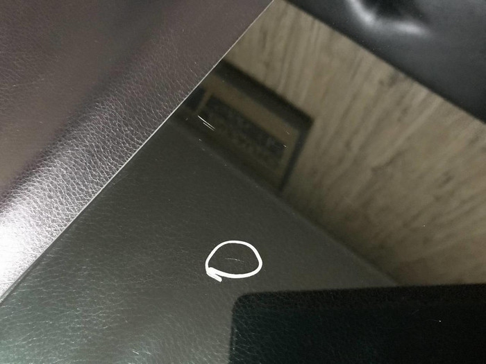 Стекло двери заднее правое VW Polo Sedan (2010-2020)