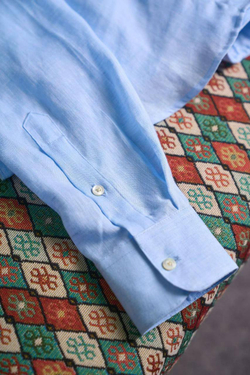 Льняная рубашка Brunello Cucinelli