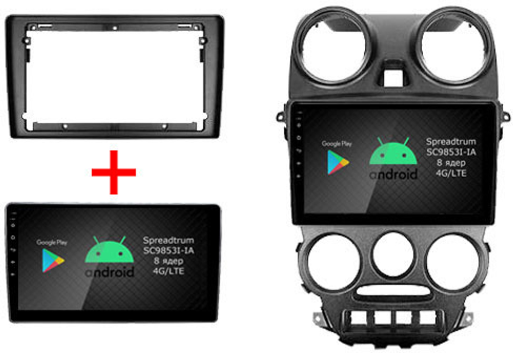 Магнитола для Lada Granta 2011-2018 - Roximo RI-3006 Android 12, ТОП процессор, 8/128Гб, SIM-слот