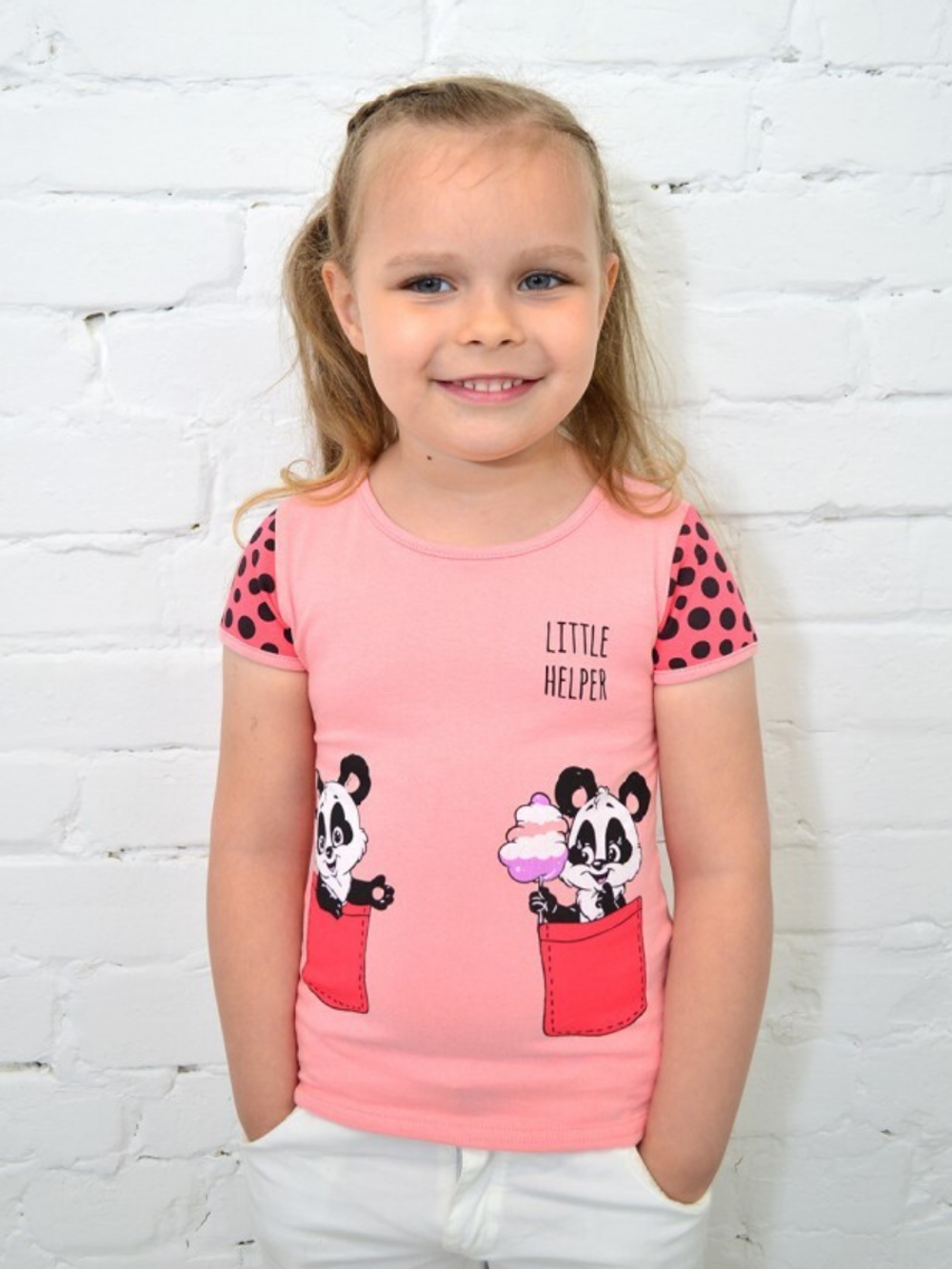 ФД-1601 Футболка для девочки (60-110,116)