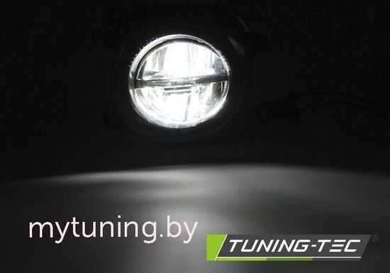 Противотуманки LED CHROME для BMW 5 F10 F11 F07 LCi