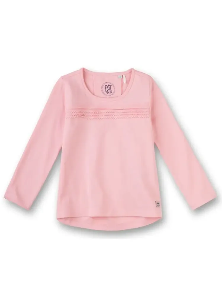 Лонгслив Eat Ants by Sanetta для девочки
