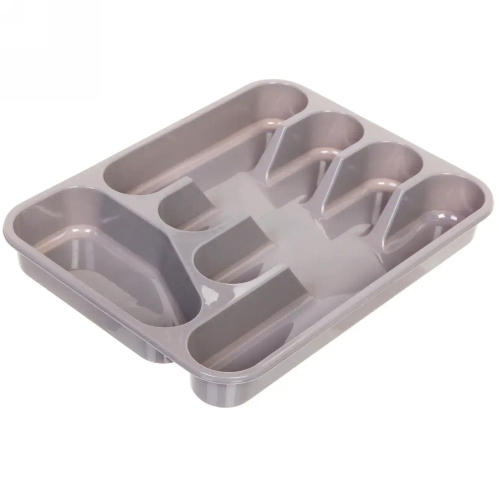 Лоток для столовых приборов «Grey» 33,5*26*4,5см 5отделений