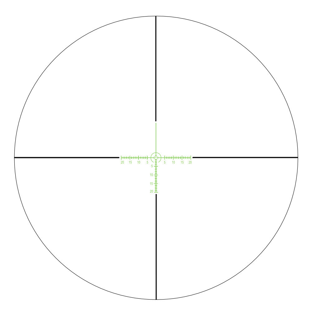 Прицел Veber Black Russian 1-4х24 RG загонник