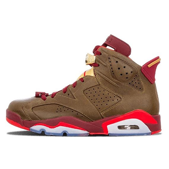 Jordan Air Jordan 6 Подвесные баскетбольные мячи Высокие Мужские