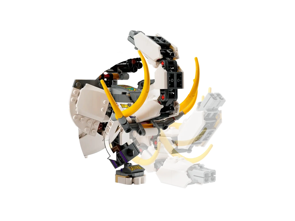 Конструктор LEGO Monkie Kid 80043 Воссоздание слона с жёлтым бивнем