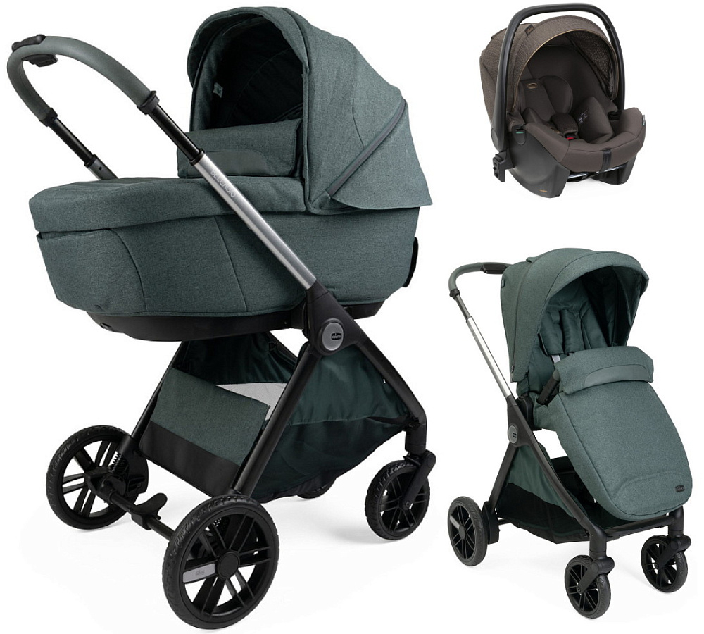 Коляска Chicco Bellagio 3 в 1 с автокреслом Kory Plus Bronze Lizard Re_lux Amber Glow