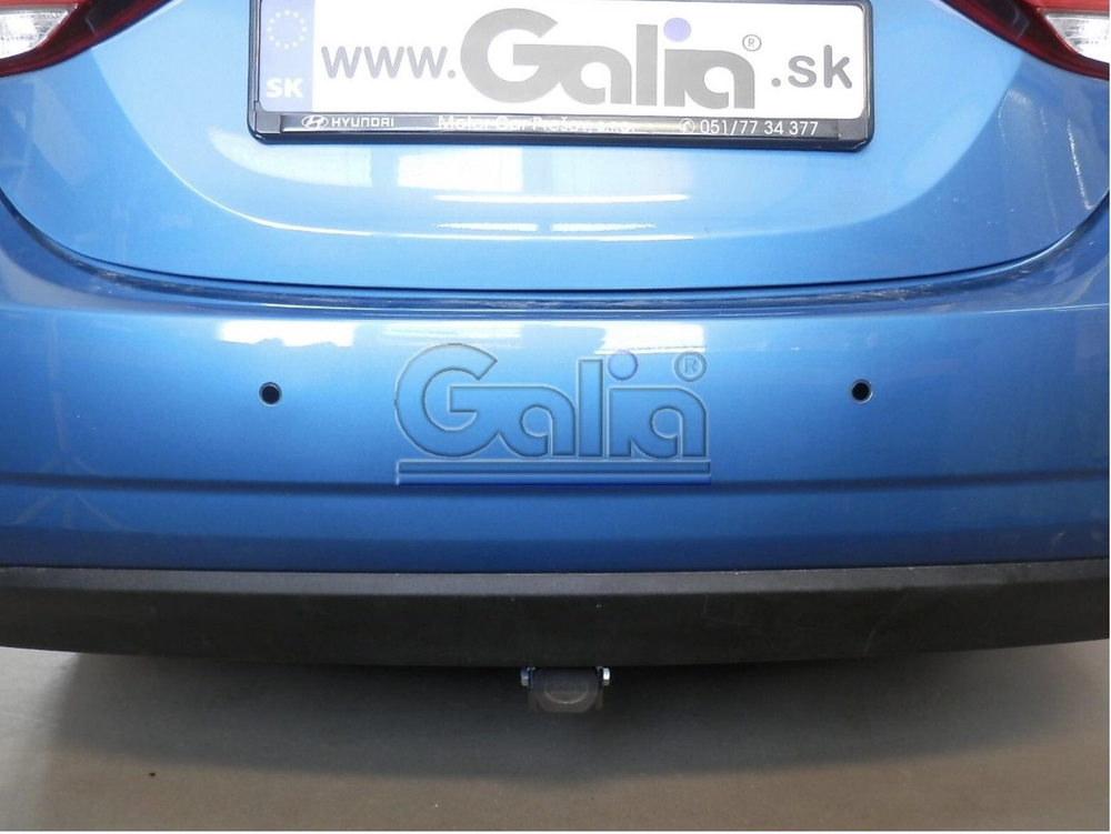 Фаркоп оцинкованный Galia H099C для Hyundai Elantra 2011-2016(паспорт и сертификат в комплекте)(без электрики)