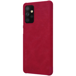 Кожаный чехол-книжка Nillkin Leather Qin для Samsung Galaxy A72
