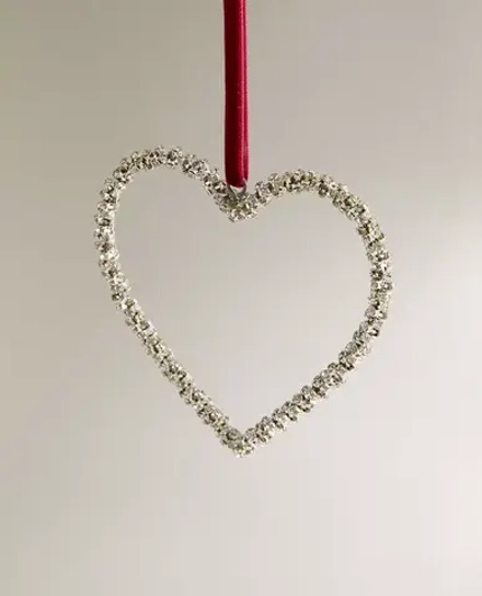 ZARA HOME УКРАШЕНИЕ ДЛЯ РОЖДЕСТВЕНСКОЙ ЁЛКИ В ФОРМЕ ФОРМЕ СЕРДЕЧКА