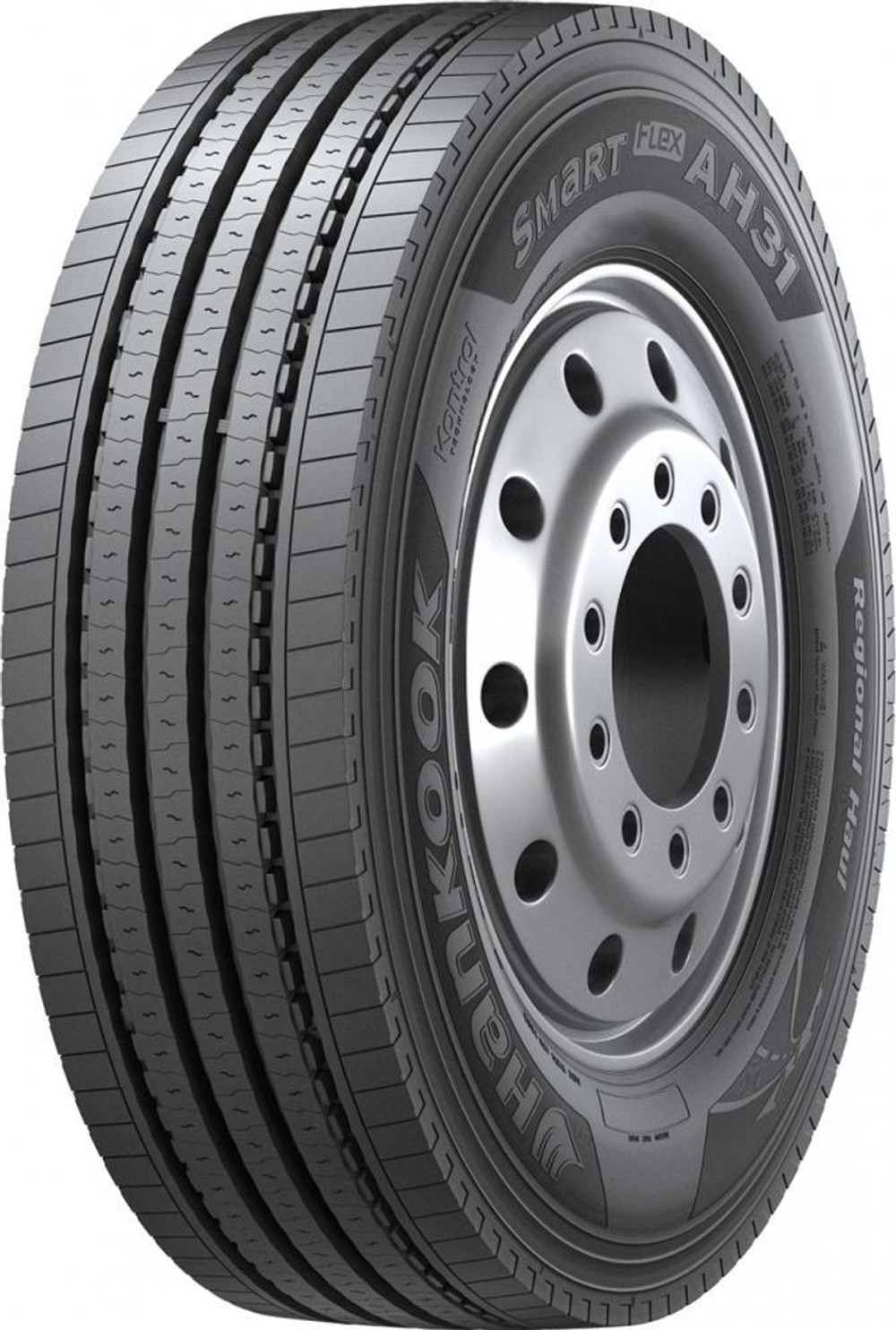 Автошина 385/65R22.5-24PR HANKOOK SMART FLEX AH31 164K (ЮЖНАЯ КОРЕЯ) (РУЛЬ) (F)