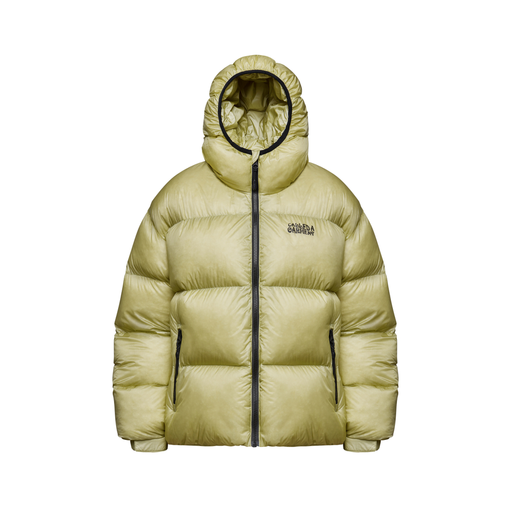 Куртка Called a Garment Puffer Fish Down Jacket "Citron"