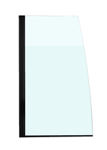 Шторка для ванны распашная Jacob Delafon Serenity 80х145 цвет профиля черный (E4933-BL)