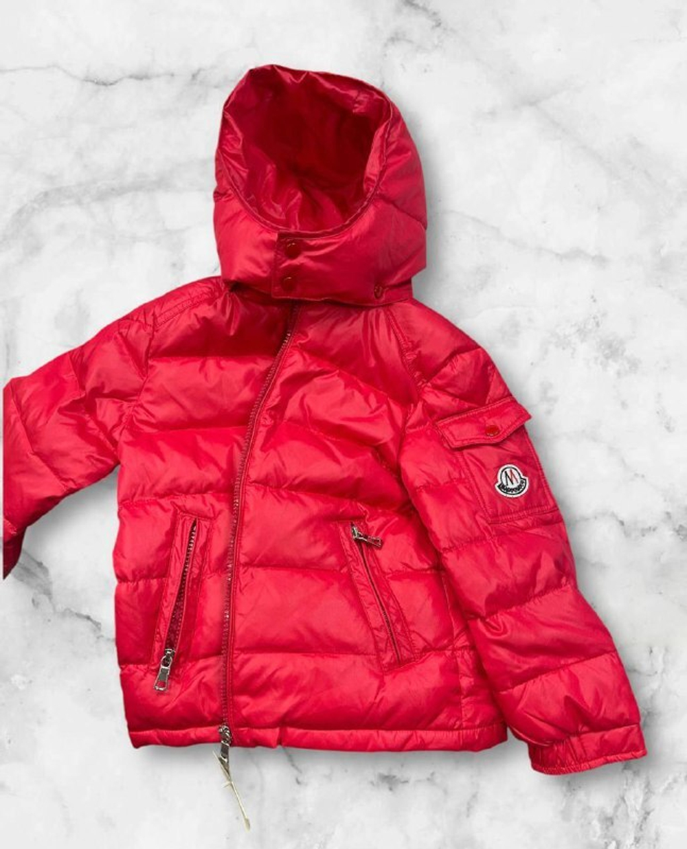 Детский пуховик на холодную осень Moncler