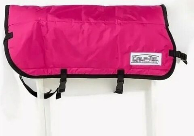 Попона для телят, цвет красный