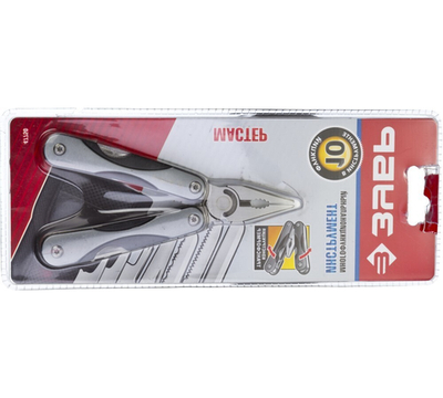 ЗУБР 10 в 1, мини, многофункциональный инструмент (47750)