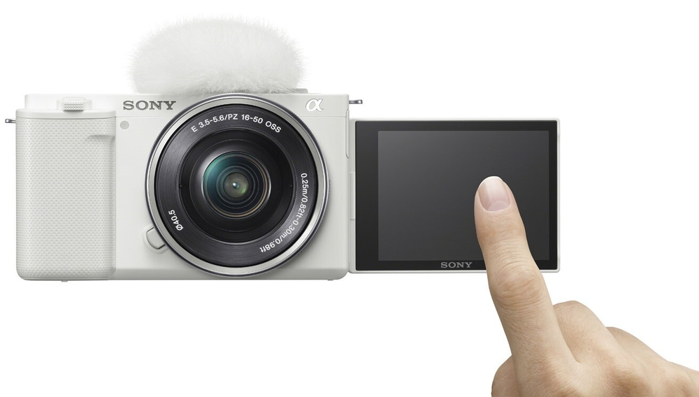 Фотоаппарат Sony ZV-E10 Kit E PZ 16-50mm f/3.5-5.6 OSS, белый