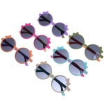 Очки солнцезащитные детские «ЛЕТОЗДЕСЬ», бантики, микс 6 цветов