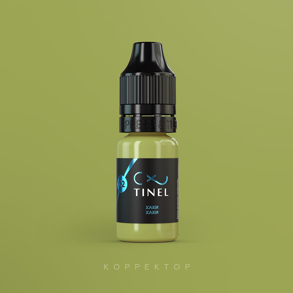 Купить пигмент для татуажа Tinel C2 Хаки