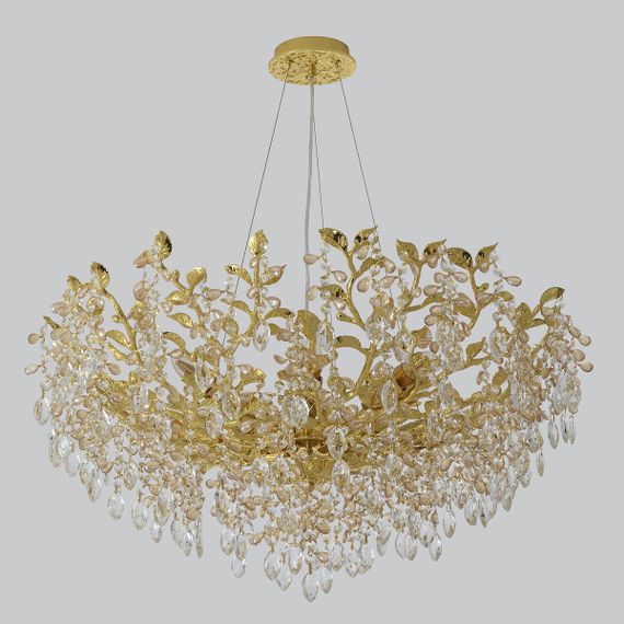 Подвесная люстра Crystal Lux Eden SP10 Gold