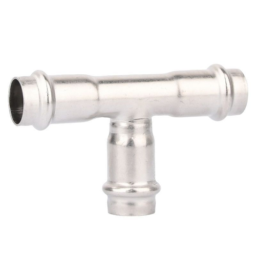 Тройник 42-3/4"-42, WAAG Heavy Inox, пресс-резьба, вн., сталь нержавеющая