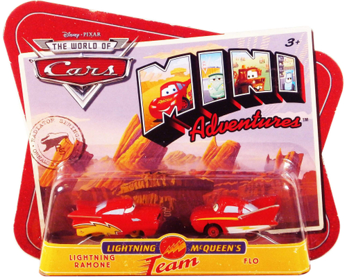 Рэймон с молнией и Фло красная (mini)