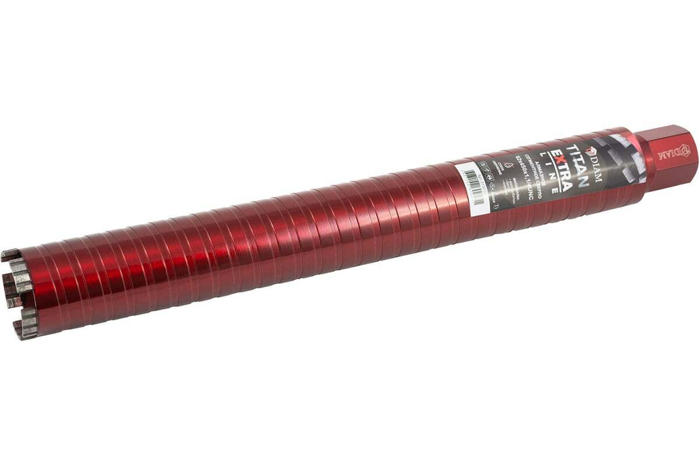 Сверло алмазное сегментное по армированному бетону Extra Line Titan САСС 62x450x4 мм, 1 1/4UNC Diam 313033