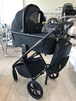 Коляска 2в1 Sweet Baby Elegante Chrome Black