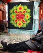 Полотно Plushedelica «Протея» осенняя