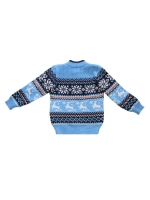 Кофта вязаная на молнии