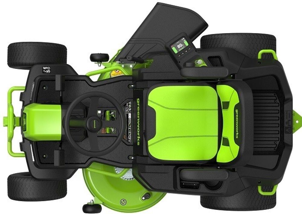 Трактор садовый GC82LT107 аккумуляторный Greenworks Арт. 7404507, 82V, без АКБ и ЗУ