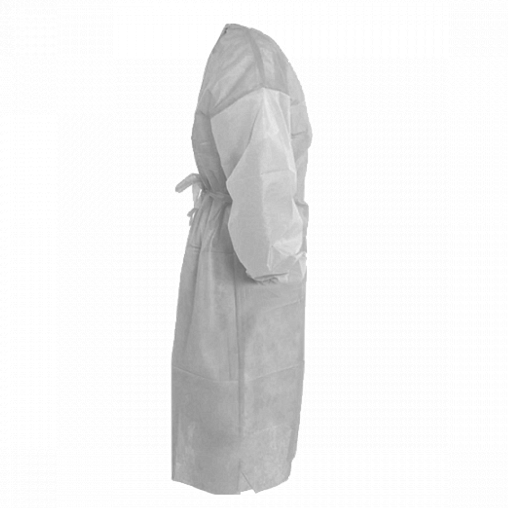 Халаты одноразовые SMS удлиненные с завязками сзади 5 шт/уп