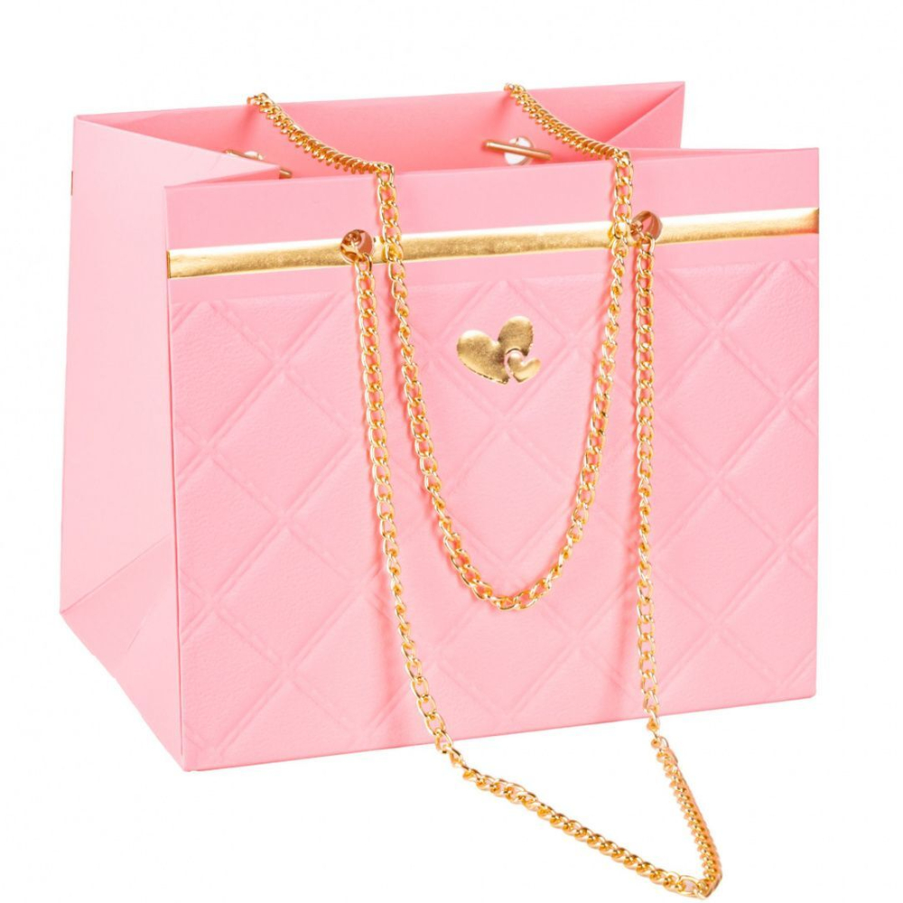 Пакет-сумка с цепочкой 18*12*15