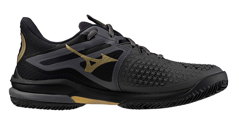 Мужские кроссовки теннисные Mizuno Wave Exceed Tour 6 CC 10TH - черный