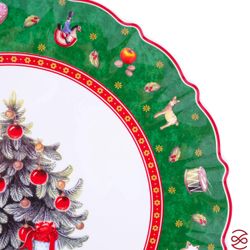 Блюдо круглое Repast Green 30*30*1.8 см