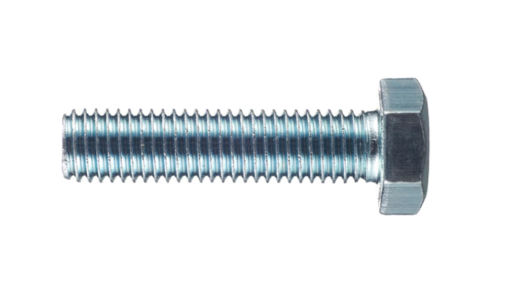 Болт DIN 933 М12x50 (белый цинк 2 шт) 615830