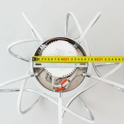 Citilux Джемини Смарт CL229A151E RGB Умная люстра Хром