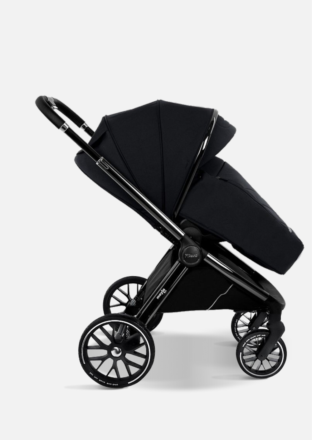 Pituso Коляска 2 в 1 Mayla Luxury Black