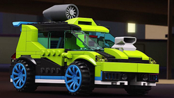 LEGO Creator: Суперскоростной раллийный автомобиль 31074 — Rocket Rally Car — Лего Креатор Создатель